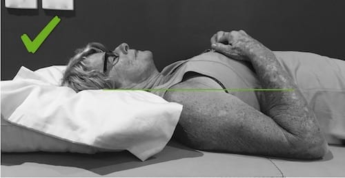 Spinally Correct Back Sleeping